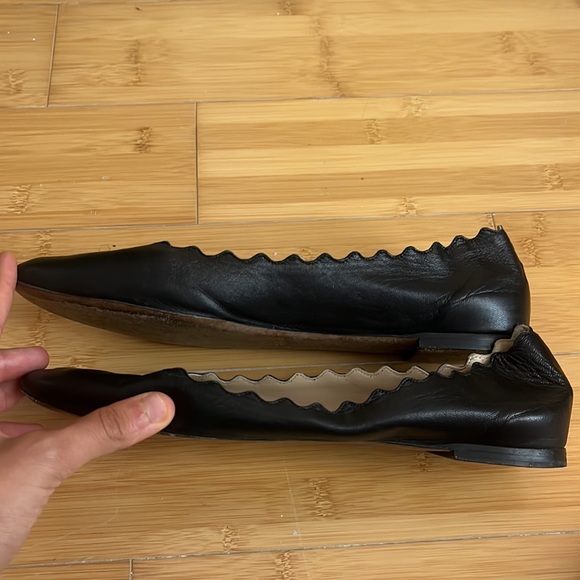 Chloe Lauren black Ballerina flats - Picture 4 of 8